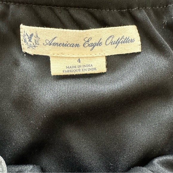 American Eagle Floral Chiffon Ruffle Dress - Picture 3 of 6